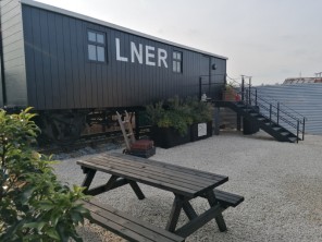 2 Bedroom Pipe Dream Wagon on a Steam Railway in Northiam, Sussex, England